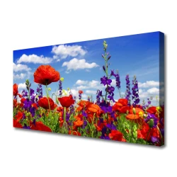 tulup.si Slika na platnu Rastlin tulipani 120x60 cm