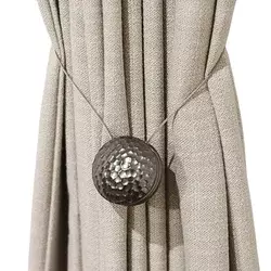 Dekordom Magnet za zavesu šišarka okrugli - anthracite ( 044857 )