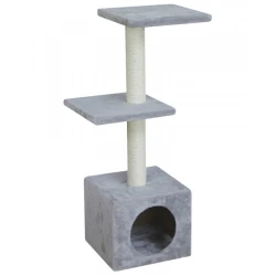 NOBBY Grebalica za mačke, 30x30x89cm, Siva