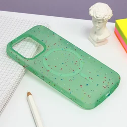 Maska za telefon Colorful Magsafe za iPhone 13 Pro 6.1 zelena