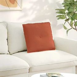Jastuk za leđa Crvena narančasta 50 x 45 cm Kordura tekstil