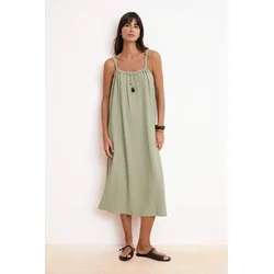 Trendyol Milla Ženska haljina Twoss26El00606, Kaki