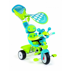 SMOBY tricikel Baby Driver Confort SPORT moder, s ročajem, senčnikom in volanom 66,5*50*59 cm 434105