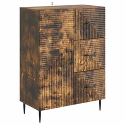 Kreveta Dimljeni hrast 66 x 34,5 x 89,5 cm Konstruirano drvo