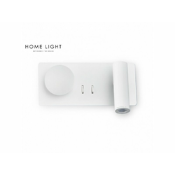 VESTA 478 ZIDNA LAMPA 3W+3W 3000K BELA