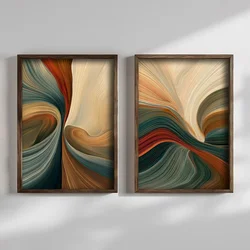 Wallity Slika TUN142, 2 dela, 70 x 50 x 3 cm