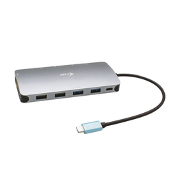 i-tec priključna postaja USB-C/ 2x DP/ HDMI/ 2x USB 3.0/ 2x USB 2.0/ USB-C/ Thunderbolt 3/ LAN/ Nap