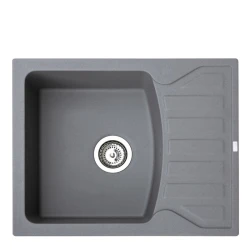 Metalac granitna usadna sudopera xQuadro M grafit 620x500 O90