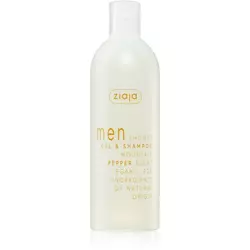 ZIAJA Men Gel za tuširanje&šampon Mountain pepper, 400 ml