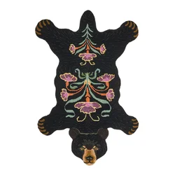Doing Goods Volnena preproga Blooming 143 x 97 x 2 cm