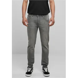 Moške hlače URBAN CLASSICS - Stretch Denim - TB1437 - midgrey