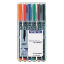 STAEDTLER MARKER LUMOCOLOR PERMANENT 317 M 6/1