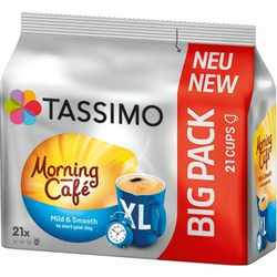 Jacobs Douwe Egberts Tassimo Morning Café Mild & Smooth XL kapsule 21 kos