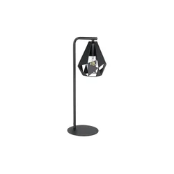 Eglo 43703 - Stona lampa CARLTON 1xE27/60W/230V crna