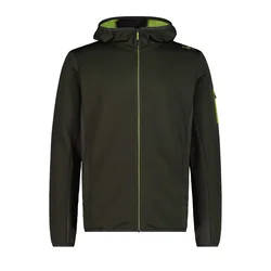 CMP MAN JACKET FIX HOOD, moška pohodna jopa, črna 34E7577
