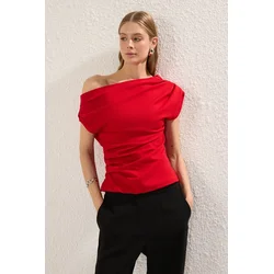 Trendyol Ženska bluza, Crvena