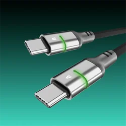 Avax CB633 STEELY LED 2 m USB kabel