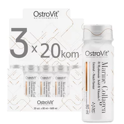 Collagen Marine SHOT 80 ml x 20 kom - 3 pakovanja