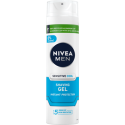 Nivea Gel za brijanje Sensitive Cool 88542, 200 ml