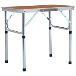 Sklopivi stol za kampiranje aluminijski 60 x 45 cm