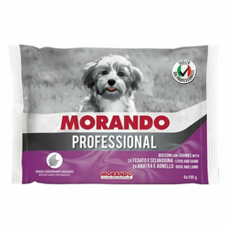 Morando Vlažna hrana za pse, multipack 4x100gr Jetra i Divljač i Pačetina i Jagnjetina