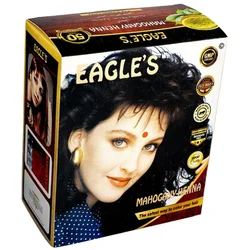 Eagles Kana za kosu , 10 g, Tamnobraon