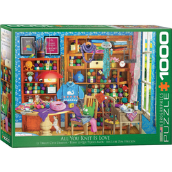 Eurographics - Puzzle Vse kar pleteš je ljubezen - 1 000 kosov