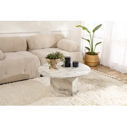 Hanah Home Klub sto Nova 80x40x80cm Pesak