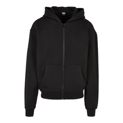 Ultra Heavy Zip Hoody Black