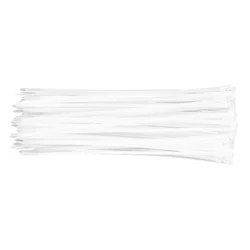 slomart NEO TOOLS Vezice, 4.8 x 300 mm, 75 kos, bele
