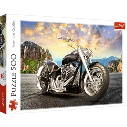 shumee Puzzle 500 črni motor Trefl