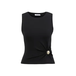 ABOUT YOU Top Caroline črna