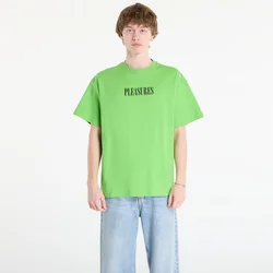 Majice PLEASURES Exhibition T-Shirt Lime L