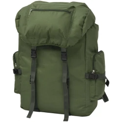 Ruksak 65 L Vojni stil Zelena boja