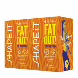 SENSILAB kapsule Fat Out! Thermo Burn 1+1