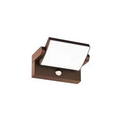 Ideal Lux -LED Spoljašnje zidno svetlo sa prigušiva SWIPE LED/21W/230V CRI 90 IP54 braon