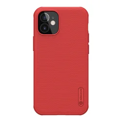 Maska Nillkin Super Frosted Shield Pro za iPhone 12 mini, Crvena