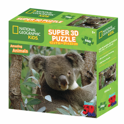 Sestavljanka - puzzle 3D koala 31 x 23cm  100kos