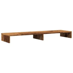Stalak za monitor boja drva 100x27x10 cm konstruirano drvo