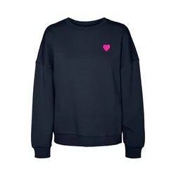 VERO MODA Majica VMBEA temno modra