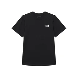 The North Face Majica Teen Evolution Simple NF0A8F9Z Črna Regular Fit