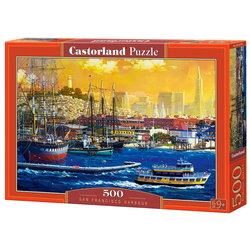 Castorland Puzzle Pristanišče San Francisco 500 kosov