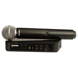 Shure BLX24/SM58 Ročni dinamični daljinski mikrofon - SHURE