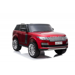 Land Rover Dvosed 4x4 Licencirani sa kožnim sedištima i mekim gumama - Crveni