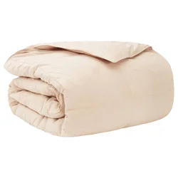 Zimska deka Bež 200 x 220 cm 100% prirodni kapok