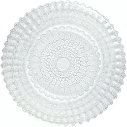 LE COQ Helios plitev krožnik, o: 265 mm, bel, baročni rob (6 kos)