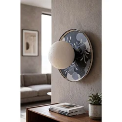 Opviq zidna lampa Moresca, 1 × E27, višebojna