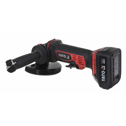 YATO YT-82828 Akumulatorska ugaona brusilica, 125mm, 18V, 2x3Ah