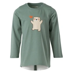 Lucky Kiddo majica DR LK-KGT LS 2_25 D zelena 116