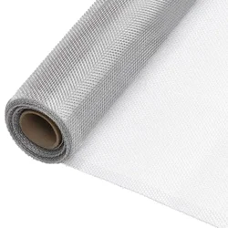 Vidaxl Aluminijasta mreža 100x2000 cm srebrna